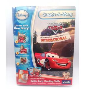 VTech Create-A-Story Disney Pixar Cars Radiator Springs International Untested